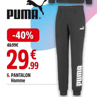 Intersport 6. PANTALON Homme offre