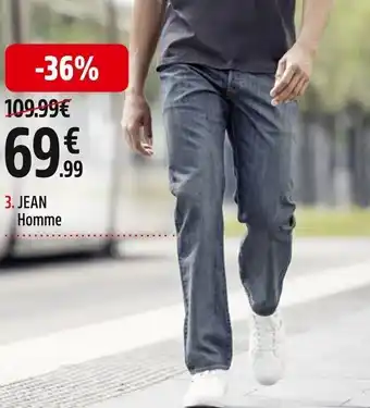 Intersport 3. JEAN Homme offre