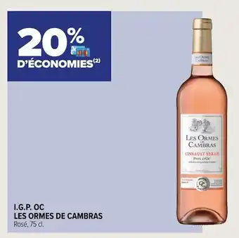 Les ormes de cambras i.g.p. oc les ormes de cambras