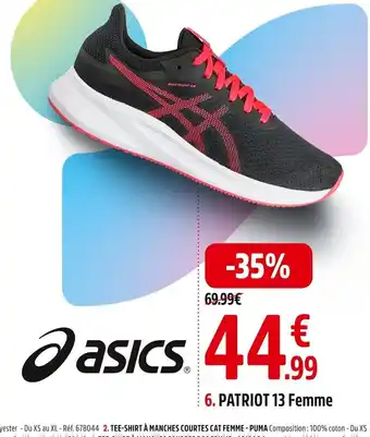 Intersport 6. PATRIOT 13 Femme offre