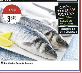 Casino bar terre & saveurs