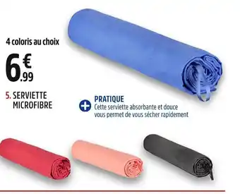 Intersport 5. SERVIETTE MICROFIBRE offre