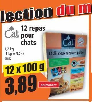 Norma 12 repas pour chats offre