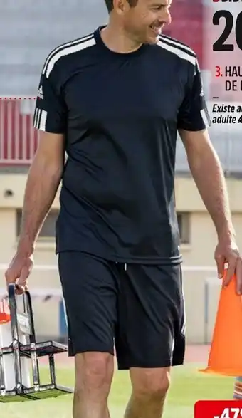 Intersport 1. MAILLOT D'ENTRAÎNEMENT DE FOOTBALL Adulte offre