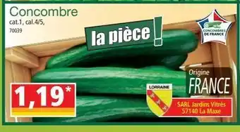 Norma Concombres offre