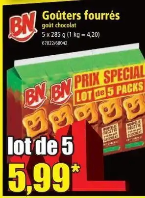 Norma Gouters fourrés bn offre