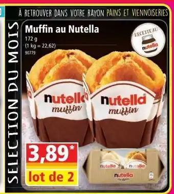 Norma Muffins au nutella offre