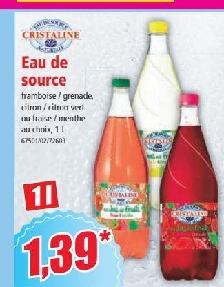 Norma Eau de source offre