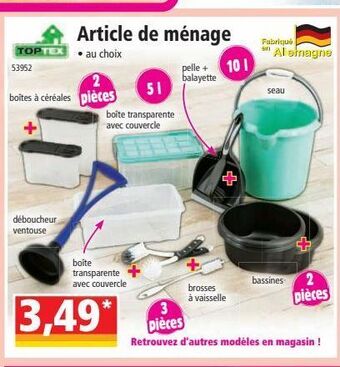 Norma Article de ménage offre