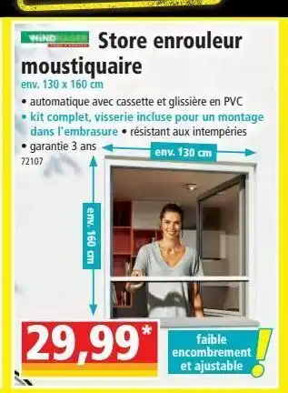 Norma Store enrouleur moustiquaire offre
