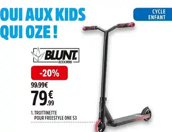 Intersport 1. TROTTINETTE POUR FREESTYLE ONE S3 offre