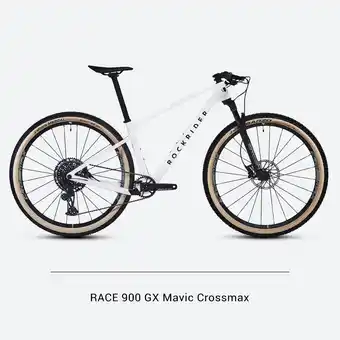 Decathlon Velo vtt cross country race 900 gx eagle, roues mavic crossmax, cadre carbone offre