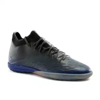 Decathlon Chaussure de football terrain dur clr tf noir et bleu offre