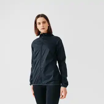 Decathlon Veste running coupe vent femme - wind corail offre