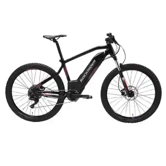 Decathlon Vélo vtt électrique semi-rigide 27,5, e-st520 noir violet offre