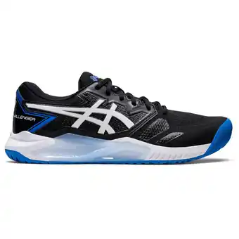 Decathlon Chaussures de tennis homme multicourt - asics gel challenger 13 noir blanc bleu offre