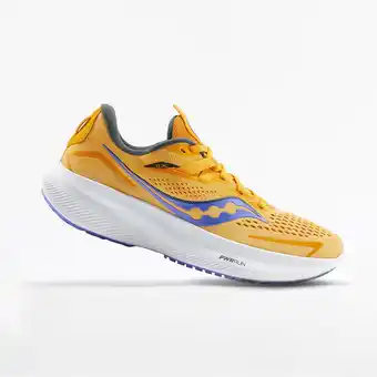 Decathlon Chaussures de running femme saucony ride 15 orange offre