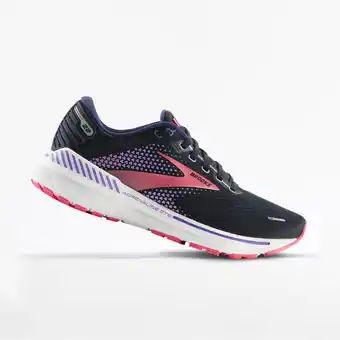 Chaussures de running femme brooks adrenaline gts 22 bleu rose