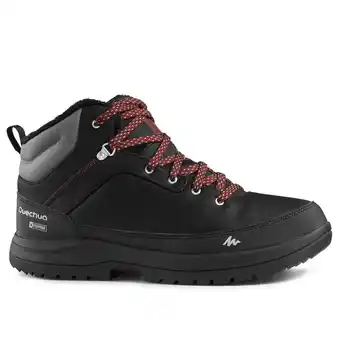 Promo Chaussures chaudes et impermeables de randonnee sh100 ultra warm homme chez Decathlon