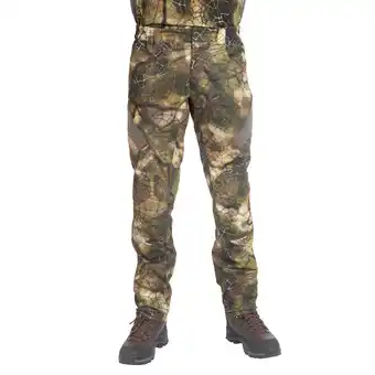 Decathlon Pantalon chasse silencieux respirant 900 camouflage furtiv offre