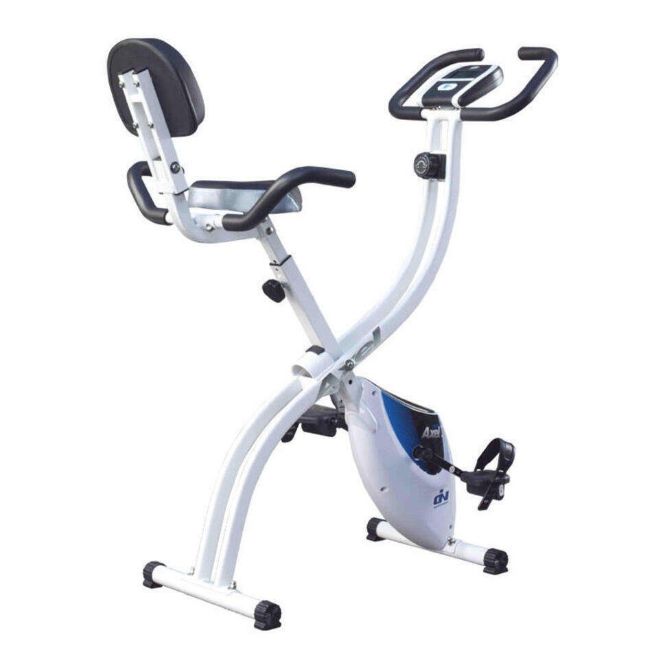 Promo V lo d appartement cardio pliable axel blanc chez Decathlon