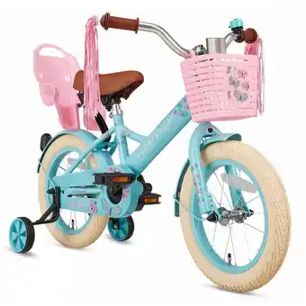 Decathlon Vélo enfant supersuper little miss - 14 pouces - turquoise offre