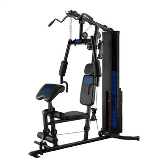 Promo Machine multistation musculation acier ion home gym noir chez Decathlon