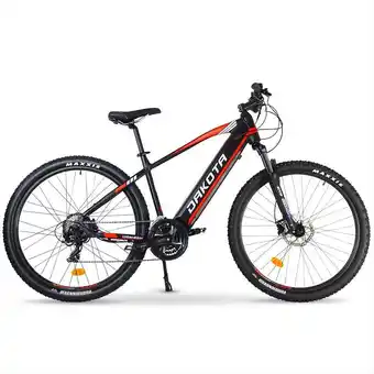 Decathlon Vélo vtt électrique dakota 23 rouge offre