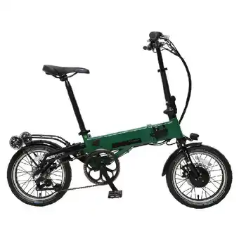Vélo électrique pliant supra 3.0 racing green | roues 16 | batterie 10.4ah