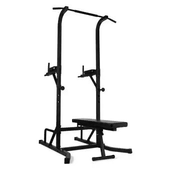 Decathlon Power tower deluxe avec banc de musculation - banc de musculation offre