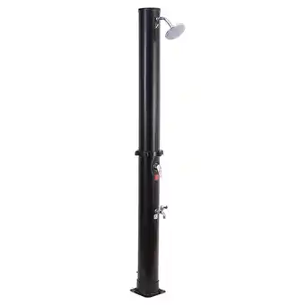 Douche solaire fidgi noire 35l