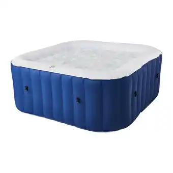 Mspa - spa gonflable carré 158cm lite - 4 places