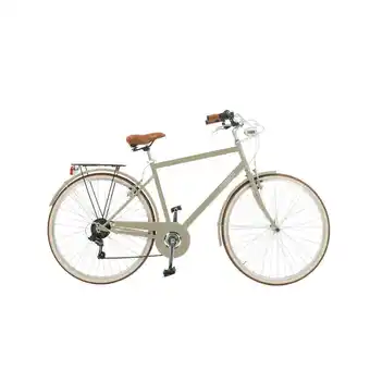 Decathlon Vélo urbain airbici 619m homme, cadre en acier, vert offre