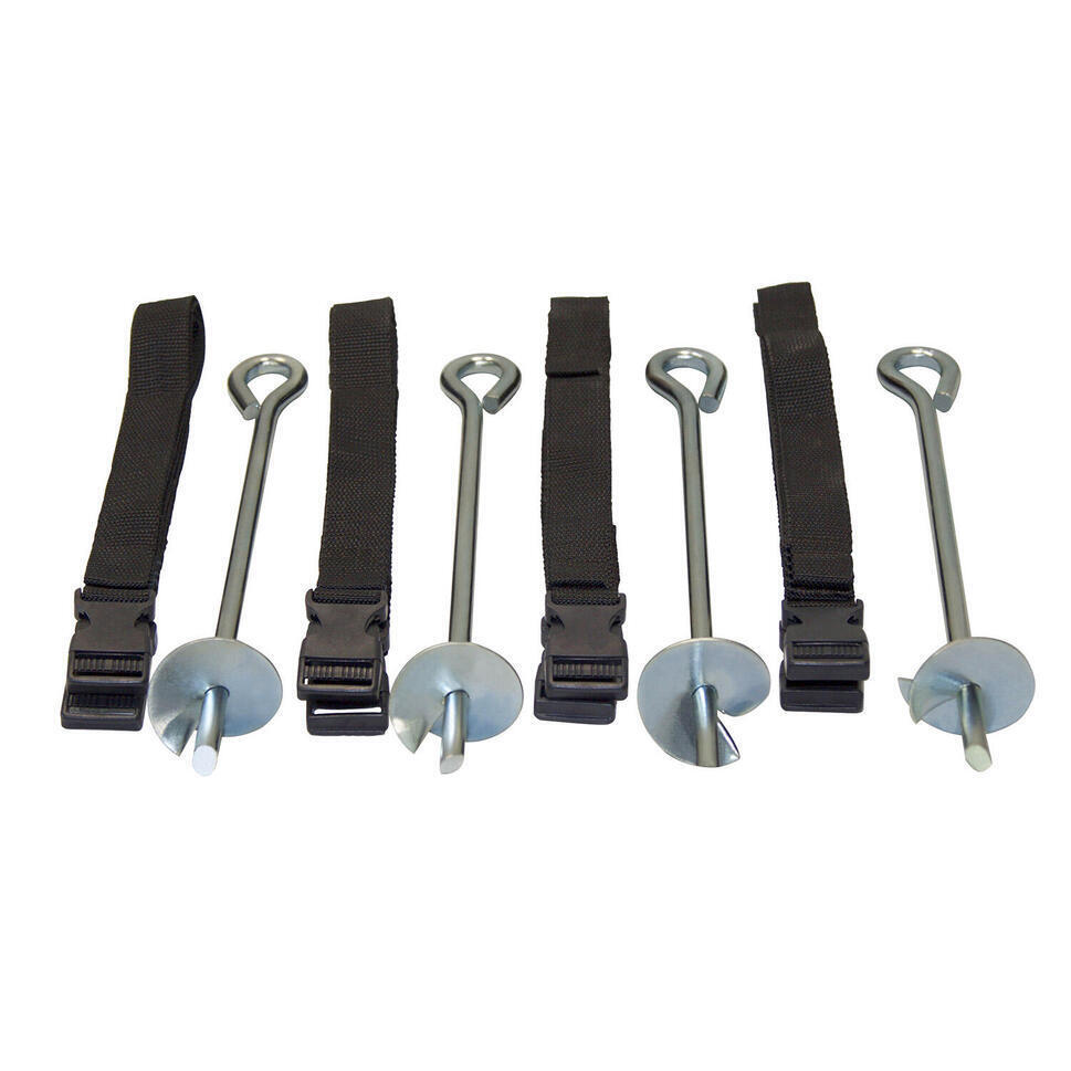 Promo Kit ancrage pour trampoline 4 sardines de fixation et sangles