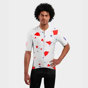 Decathlon Maillot manches courtes cyclisme siroko m2 epic race blanc homme offre