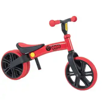 Draisienne évolutive yvelo junior rouge et jaune à partir de 18 mois
