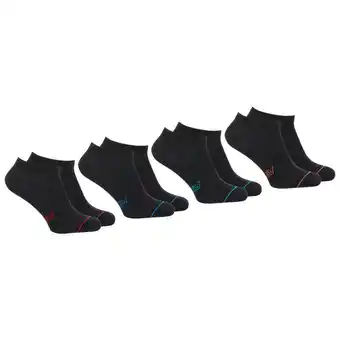 Lot de 4 paires de socquettes homme low cut ecopack