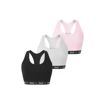 Decathlon Lot de 3 brassières coton femme offre