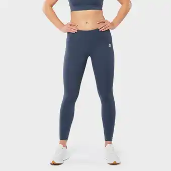 Leggings taille mi-haute fitness siroko striker bleu denim femme