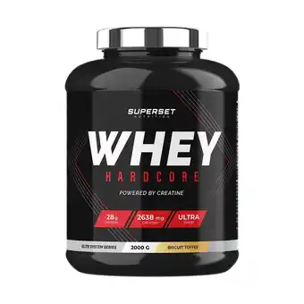 Decathlon Whey hardcore (2kg) - vanille chocolat blanc offre