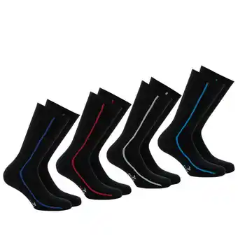 Decathlon Lot de 4 paires de mi-chaussettes homme endurance 24h offre