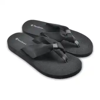 Decathlon Tongs brasileras pour femmes de couleur noir offre