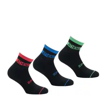 Decathlon Lot de 3 paires de socquettes homme training dry offre