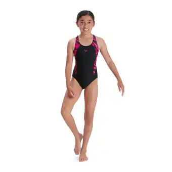 Decathlon Maillot de bain 1 pièce fille speedo h-boom splice offre