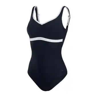 Decathlon Maillot de bain 1 pièce femme speedo contluxe solid shaping offre