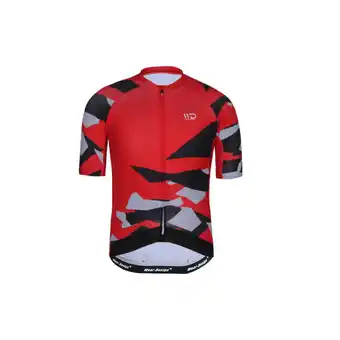 Decathlon Maillot de vélo camo rouge offre