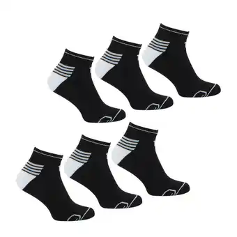 Decathlon Lot de 6 paires de chaussettes basses homme access offre