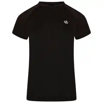 Decathlon Outdare iii maillot de fitness zippé à moitié pour femme - noir offre