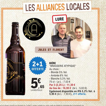 E.Leclerc BIÈRE offre