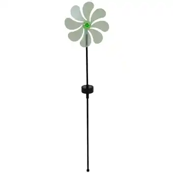 Moulin Ă vent avec lampe solaire
